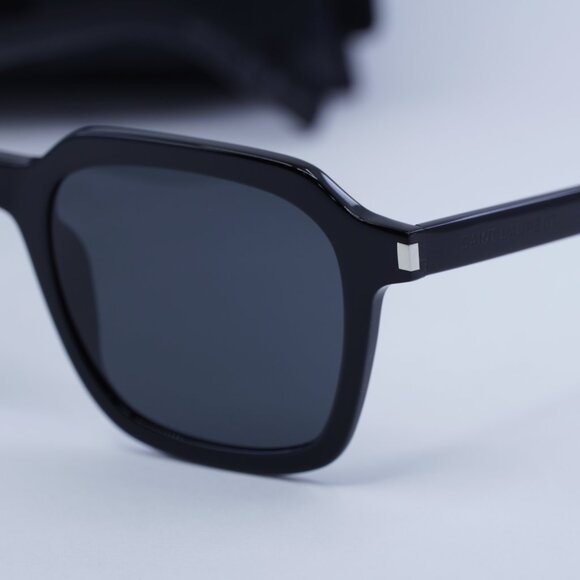 Saint Laurent SL715 SLIM 001 Square Sunglasses - Black main image 5